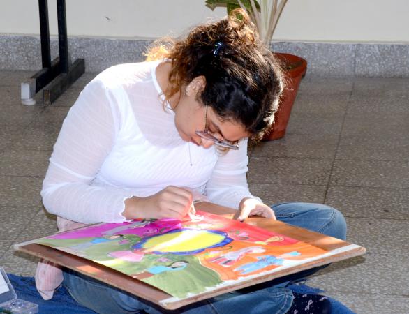 Poster Making Competition on 26-11-2025 in the 14th Youth Festival